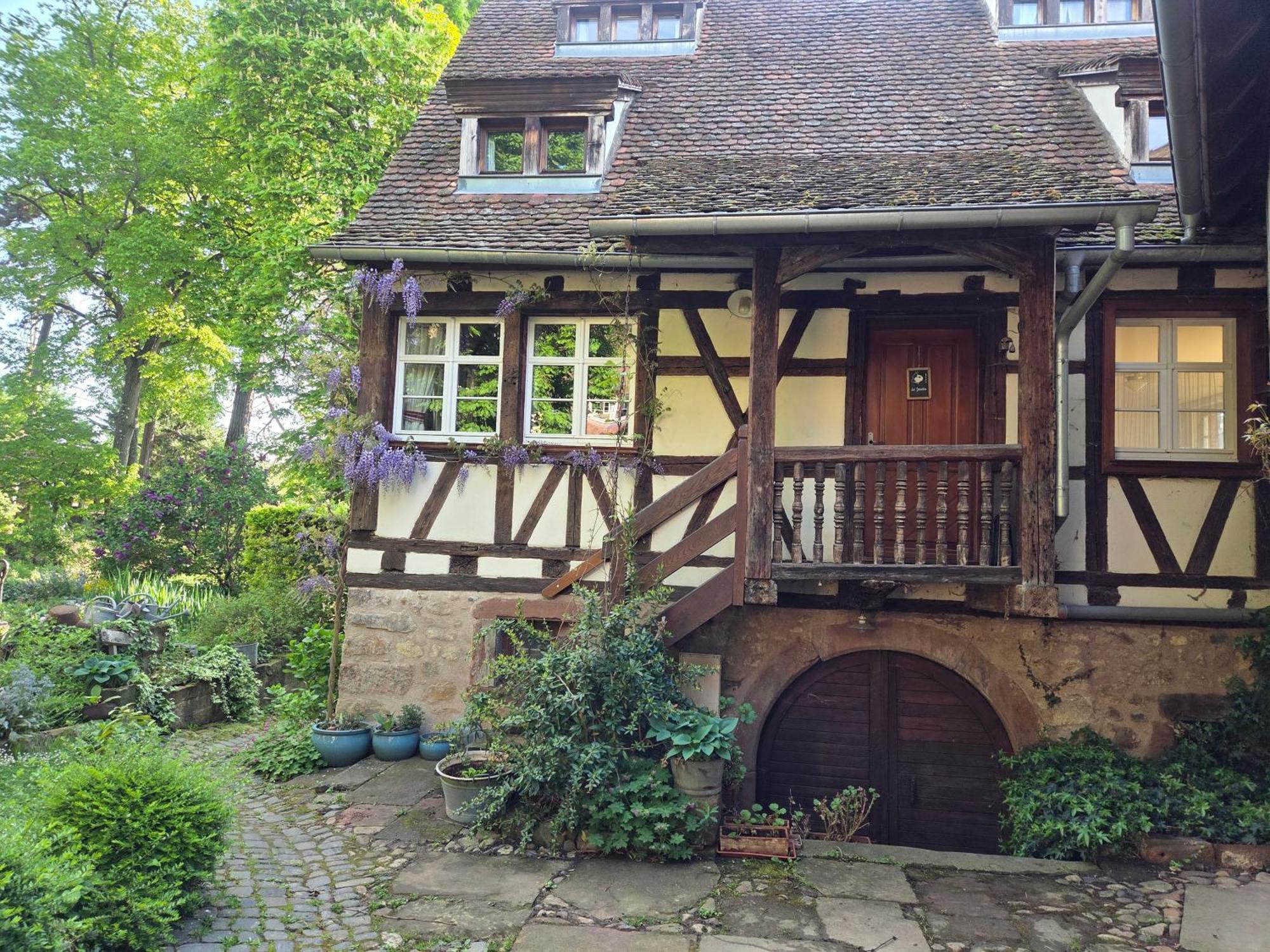 Villa Nid de Cigognes Barr Exterior foto
